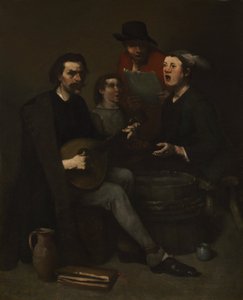 歌手 作： Auguste Theodule Ribot