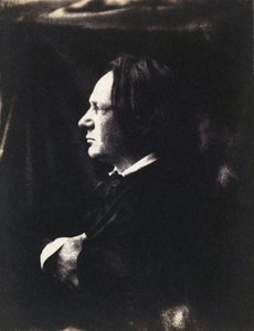 オーギュスト・ヴァキュリー(1819-1855)によるヴィクトル・ユーゴーの肖像 - 1852年 作： Auguste Vacquerie