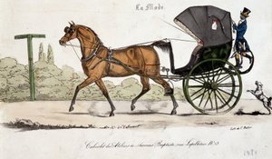 トーマス・バティストの工房で作られたコンバーチブル - ヴァルモンのエングレーヴィング 作： Auguste de (after) Valmont