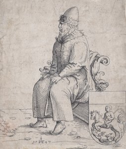 バジル・バシリウス、ロシア大公、1547年。 作： Augustin Hirschvogel