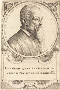 コンラッド・シャル、1547年。 作： Augustin Hirschvogel