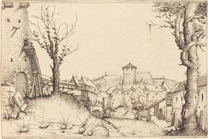城の中庭、1546年。