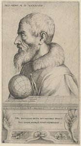 自画像、1548年。 作： Augustin Hirschvogel