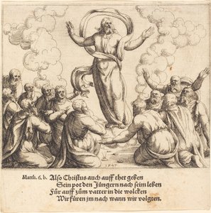 昇天、1547年。 作： Augustin Hirschvogel