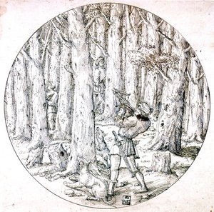 チェイス、c1513-1553 作： Augustin Hirschvogel
