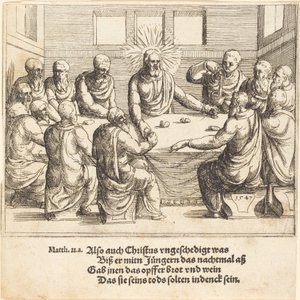 最後の晩餐、1547年。