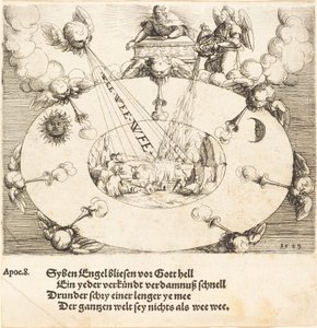 第七の封印の開封、1549年。 作： Augustin Hirschvogel