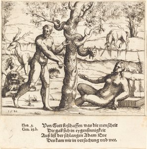 イブの誘惑、1548年。