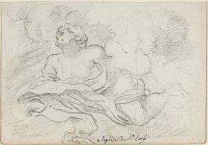 聖母被昇天からの天使［レクト］ 作： Augustin Pajou