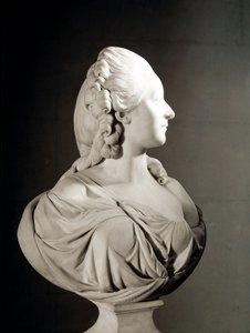 デュ・バリー伯爵夫人ジャンヌ・ベク（1743-1793）の肖像 オーギュスタン・パジュー（1730-1809）による大理石彫刻 パリ、ルーヴル美術館 - デュ・バリー夫人（マリー・ジャンヌ・ベク出身 作： Augustin Pajou