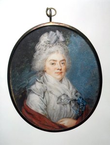ダーリヤ・ペトロヴナ・サルティコヴァ王女（1739-1802）（旧姓チェルヌィシェヴァ）の肖像 作： Augustin Ritt