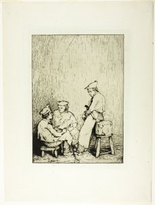 メニュー 作： Augustin Théodule Ribot