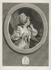 少なくとも目立たないように 作： Augustin de Saint Aubin