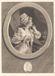少なくとも控えめに 作： Augustin de Saint Aubin