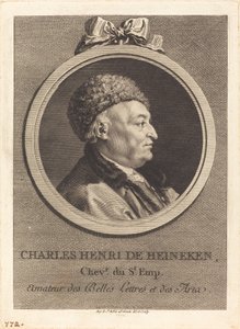 シャルル・アンリ・ド・ハイネケン 作： Augustin de Saint Aubin