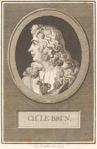 チャールズ・ルブラン 作： Augustin de Saint Aubin