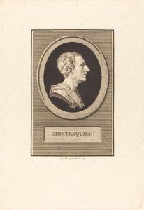 シャルル・ルイ・ド・セコンダ・モンテスキュー 作： Augustin de Saint Aubin