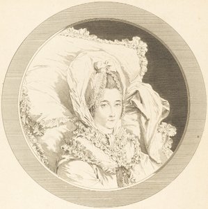 レベック男爵夫人の最後の時間 作： Augustin de Saint Aubin