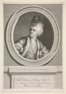 アンリ・ルイ・カイン（ル・カインと呼ばれる）（1728-1778） 作： Augustin de Saint Aubin