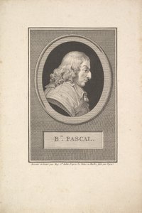 ブレーズパスカルの肖像、1802年。 作： Augustin de Saint Aubin