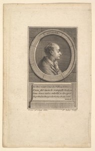ゲスナーの肖像、1775年。 作： Augustin de Saint Aubin