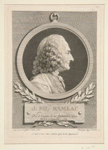 ジャン＝フィリップ・ラモーの肖像 作： Augustin de Saint Aubin