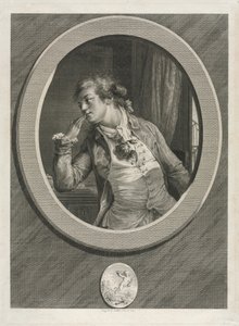 あなたは私を頼りにすることができます、1789。 作： Augustin de Saint Aubin