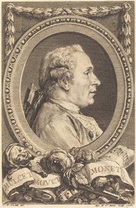 ジョン・モネ 作： Augustin de Saint Aubin after Charles Nicolas Cochin II