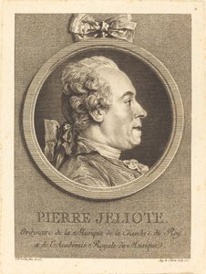 ピエール・ジェリオテ 作： Augustin de Saint Aubin after Charles Nicolas Cochin II