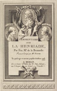 ヘンリアードの解説 作： Augustin de Saint Aubin after Clément Pierre Marillier