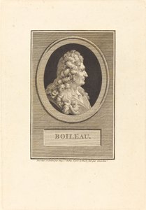 デスプロー＝ニコラ・ボワロー 作： Augustin de Saint Aubin after François Girardon