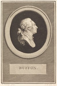 ブッフォン 作： Augustin de Saint Aubin after Piat Joseph Sauvage