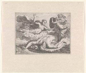 金星は死んだアドニスを悼む 作： Augustinus Terwesten (I)