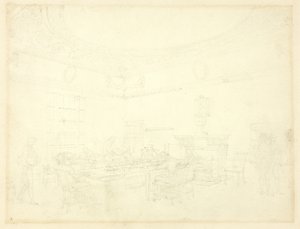 ロンドンの小宇宙からの貿易委員会のための研究 作： Augustus Charles Pugin