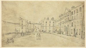 キングズ・ベンチ刑務所（ロンドンの小宇宙より 作： Augustus Charles Pugin