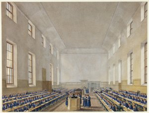 グラマー・スクール、キリスト病院 作： Augustus Charles Pugin