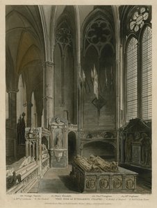 セントエラスムスチャペル、ウェストミンスター寺院、ロンドンの西側 作： Augustus Charles Pugin