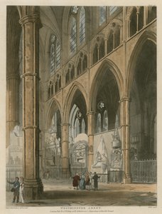 ウェストミンスター寺院、ロンドン 作： Augustus Charles Pugin