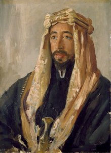 フェイサル皇太子、1919年 作： Augustus John