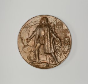 万国博覧会記念メダル 作： Augustus Saint Gaudens