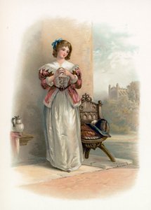ウィンザーの陽気な妻からのアンページ 作： Augustus Wall Callcott