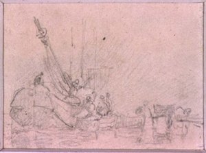 構成の研究（図面） 作： Augustus Wall Callcott