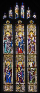 使徒、1837年（ステンドグラス） 作： Augustus Welby Northmore Pugin