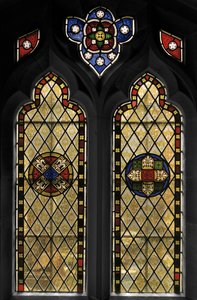 回廊の窓、1846年（ステンドグラス） 作： Augustus Welby Northmore Pugin