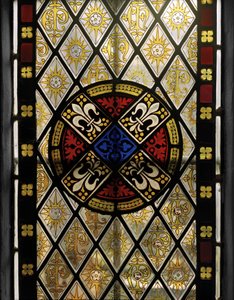回廊の窓、詳細、1846年（ステンドグラス） 作： Augustus Welby Northmore Pugin