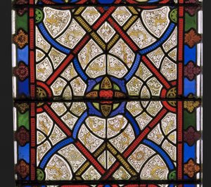 イーストウィンドウ、ディテール、1849年（ステンドグラス） 作： Augustus Welby Northmore Pugin