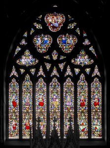 ジェシーツリーのある東窓、1844年頃（ステンドグラス） 作： Augustus Welby Northmore Pugin