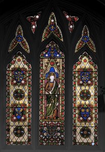 エドワードザコンフェッサー、1846年（ステンドグラス） 作： Augustus Welby Northmore Pugin