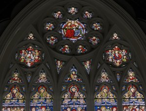 天国のエルサレム、詳細、1849 作： Augustus Welby Northmore Pugin