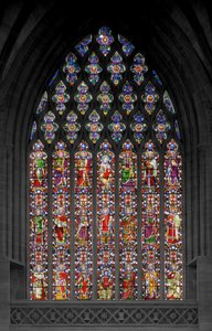 ジェシーツリー、1848年（ステンドグラス） 作： Augustus Welby Northmore Pugin